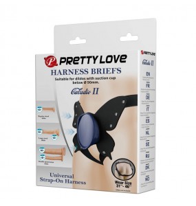 Pretty Love - Caludio II Strap-on Harness Briefs (Dildo Sold Separately) Pretty Love - Caludio II Strap-on Harness Briefs (Dildo Sold Separately)